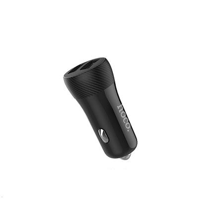Car Charger 3.4A 2U Hoco Z21 – Black