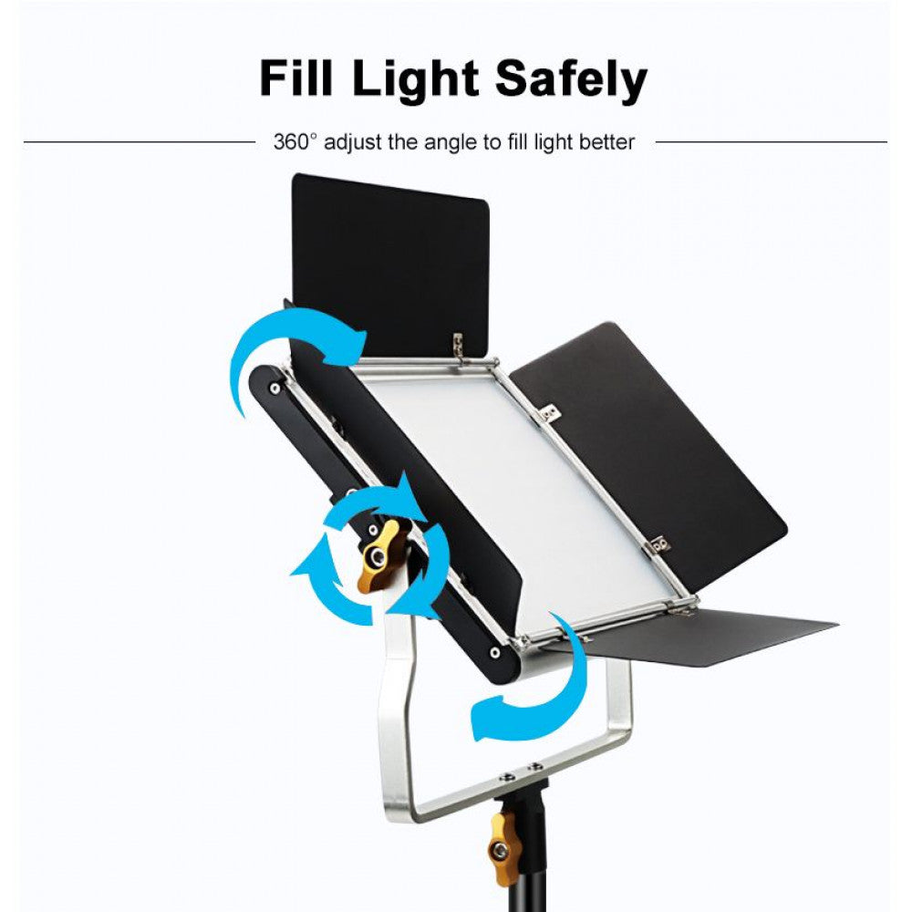 Video light lamp LED NEERWER NL660S 40W Bi-color LED 660pcs color 3300-5600K CRI 96+