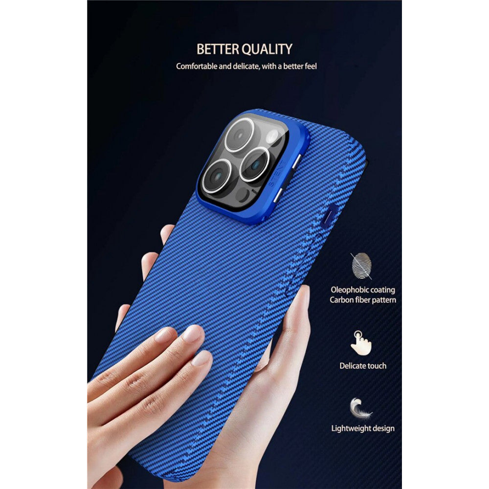 Camera Stand Carbon Case iPhone 13 — Black