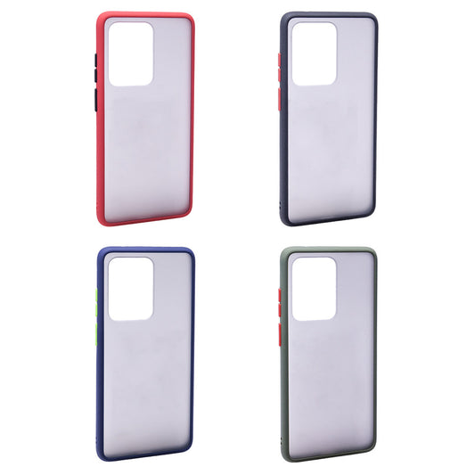 Cover Cases Matte TPU Plastic Case Samsung S11 Plus — Black