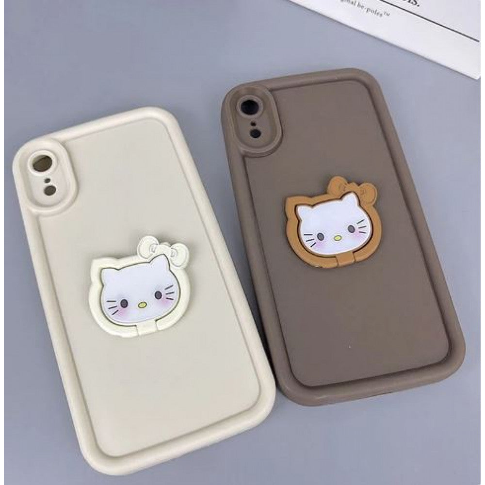 Кольцо держатель « Hello kitty » — Beige