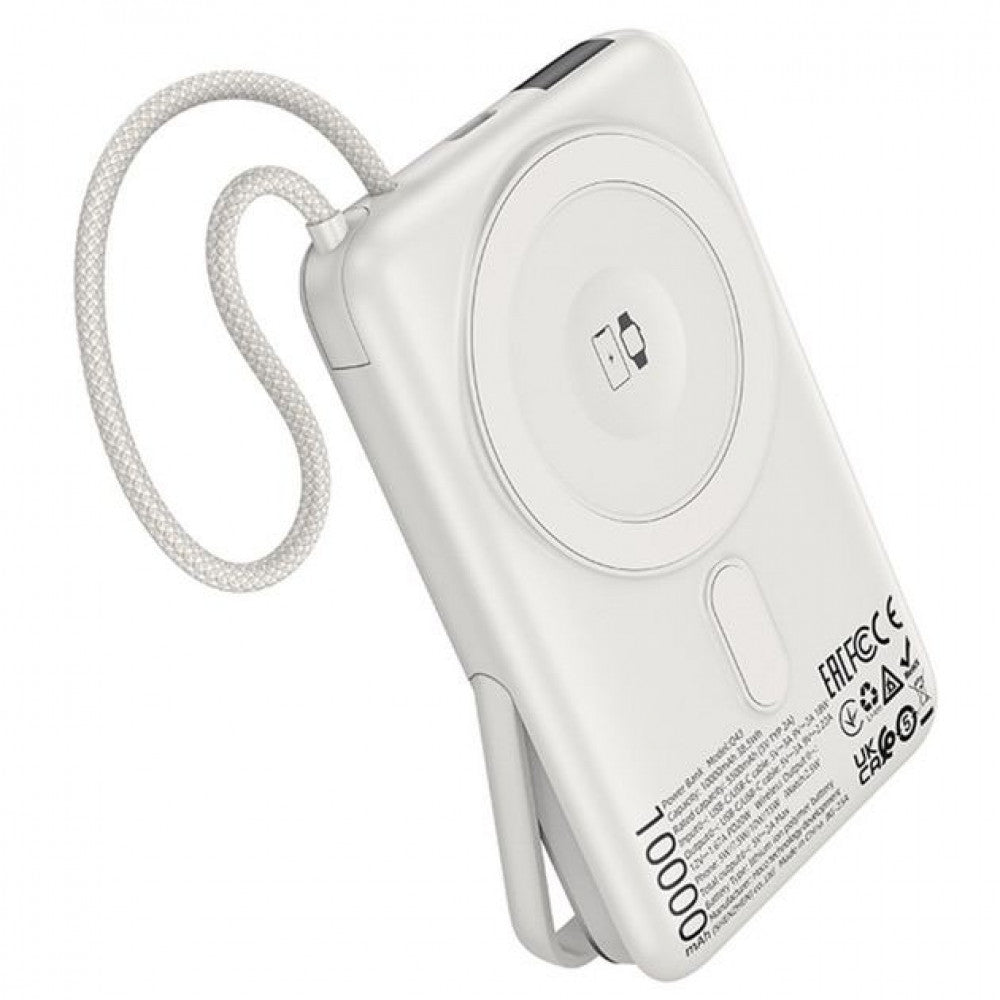 Power Bank 10000 mAh — Hoco Q43 — Metal Gray