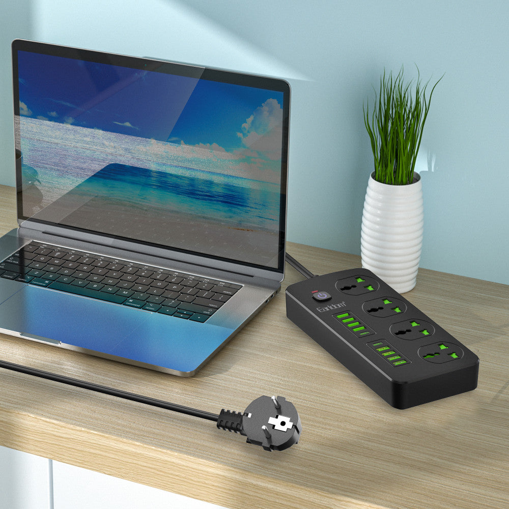 Фільтр живлення 8U | 4P | 2C — Earldom ES-SC11