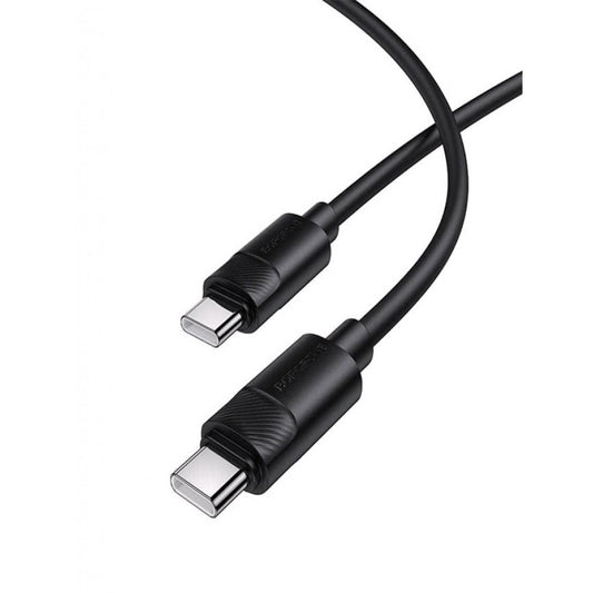 Кабель USB C to C 60W (1m) Borofone BX123 — White