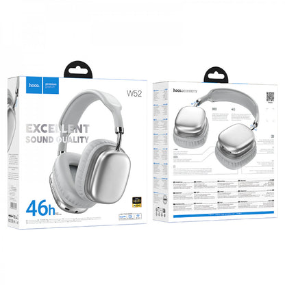 Bluetooth Headphones — Hoco W52 — Silver