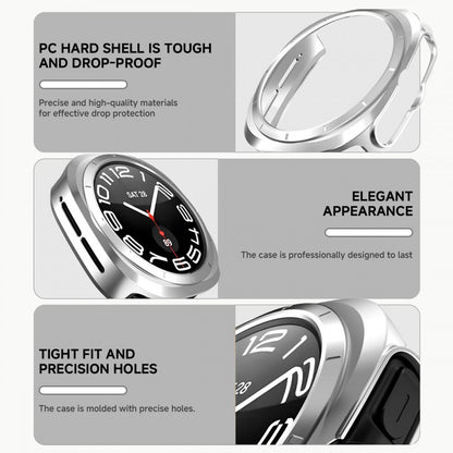 Чехол с защитным стеклом PC Glass Watch 7 47 mm — Pink