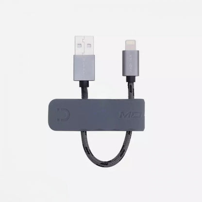 Lightning Cable 2.4A (0.18m) Momax DL5 — Rose