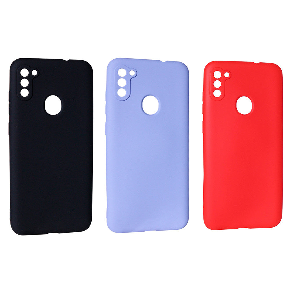 Cover Soft Touch TPU Case Samsung A11 — Black