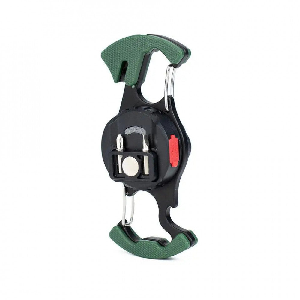 Rechargeable LED Flashlight W5146 with Type-C (7 modes, carabiner, knife, magnet)