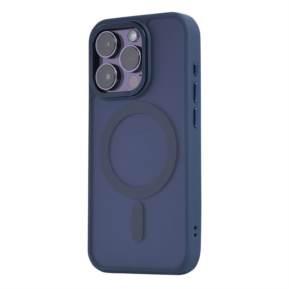 Накладка Чехлы OC Matte Case With MagSafe — iPhone 17 Pro  — Dark Blue