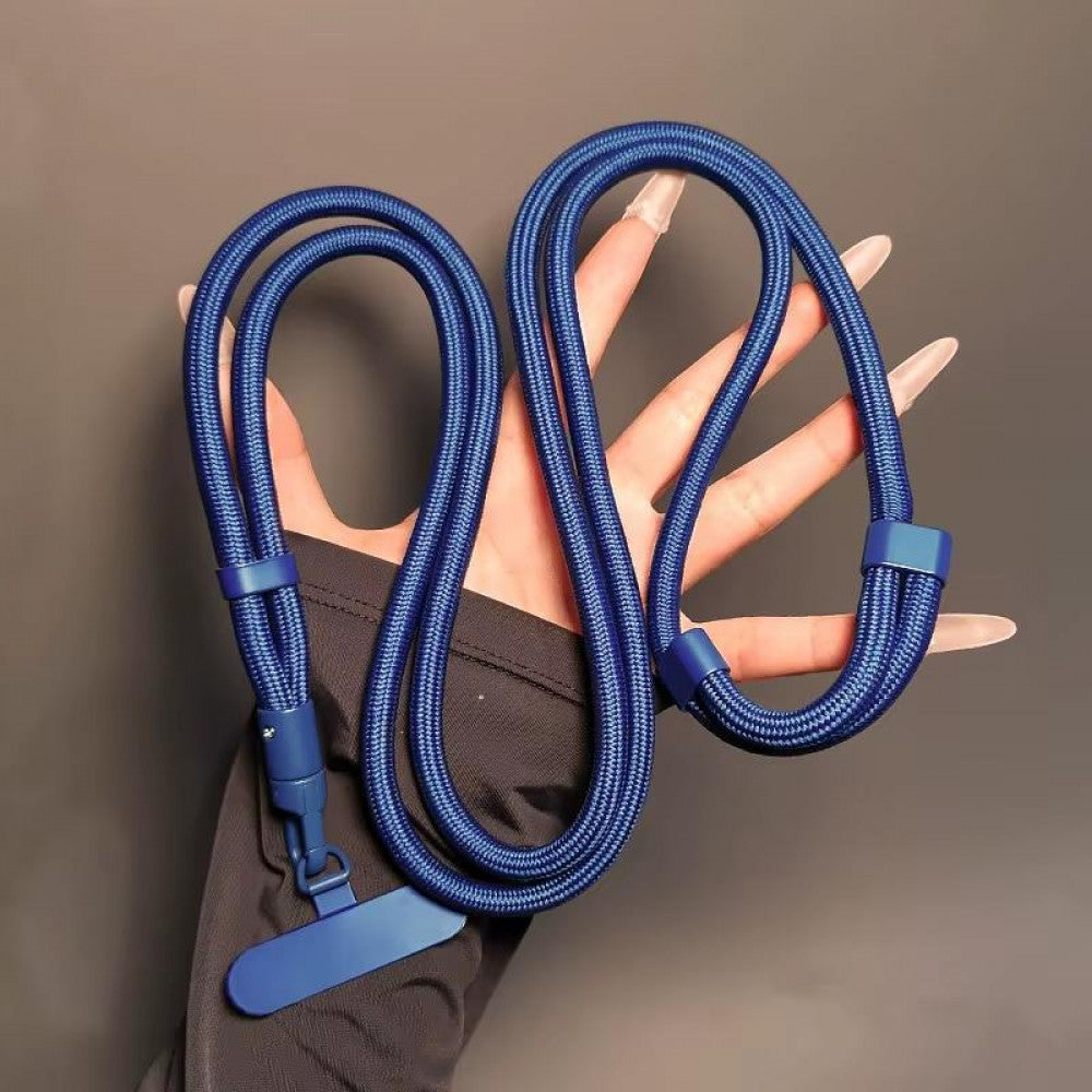 Шнурок на шею «Fat» — Blue