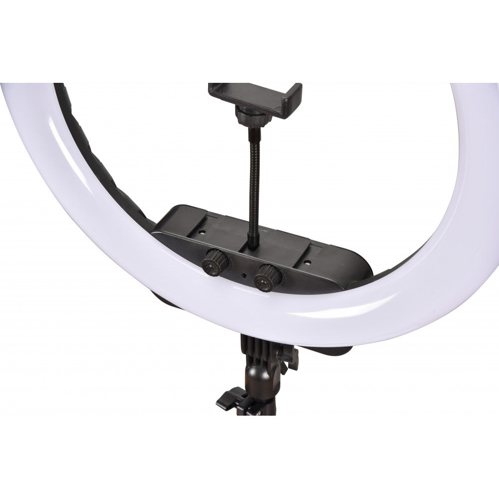 Лампа Кольцевая LED RL-19 Original 46 cm 18" | Remote I 3m cable with plug  I 3 holder I handle bag