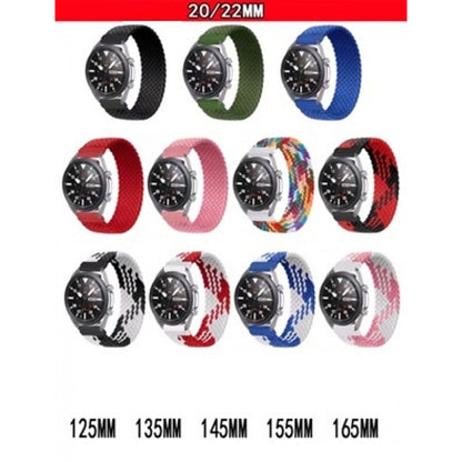 Reminets Nylon Solo Loop (Long 145 mm) Universal 22 mm – Black&amp;Red