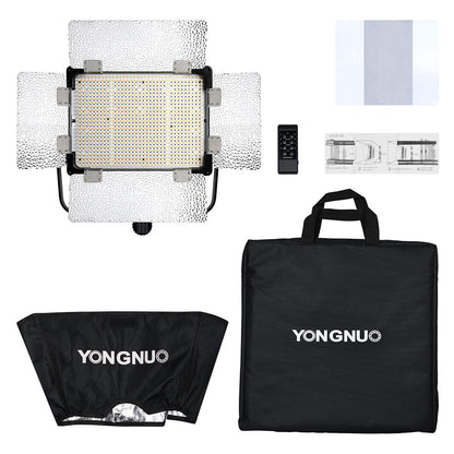 LED video light — Yongnuo YN9000 (battery kit + battery charger)