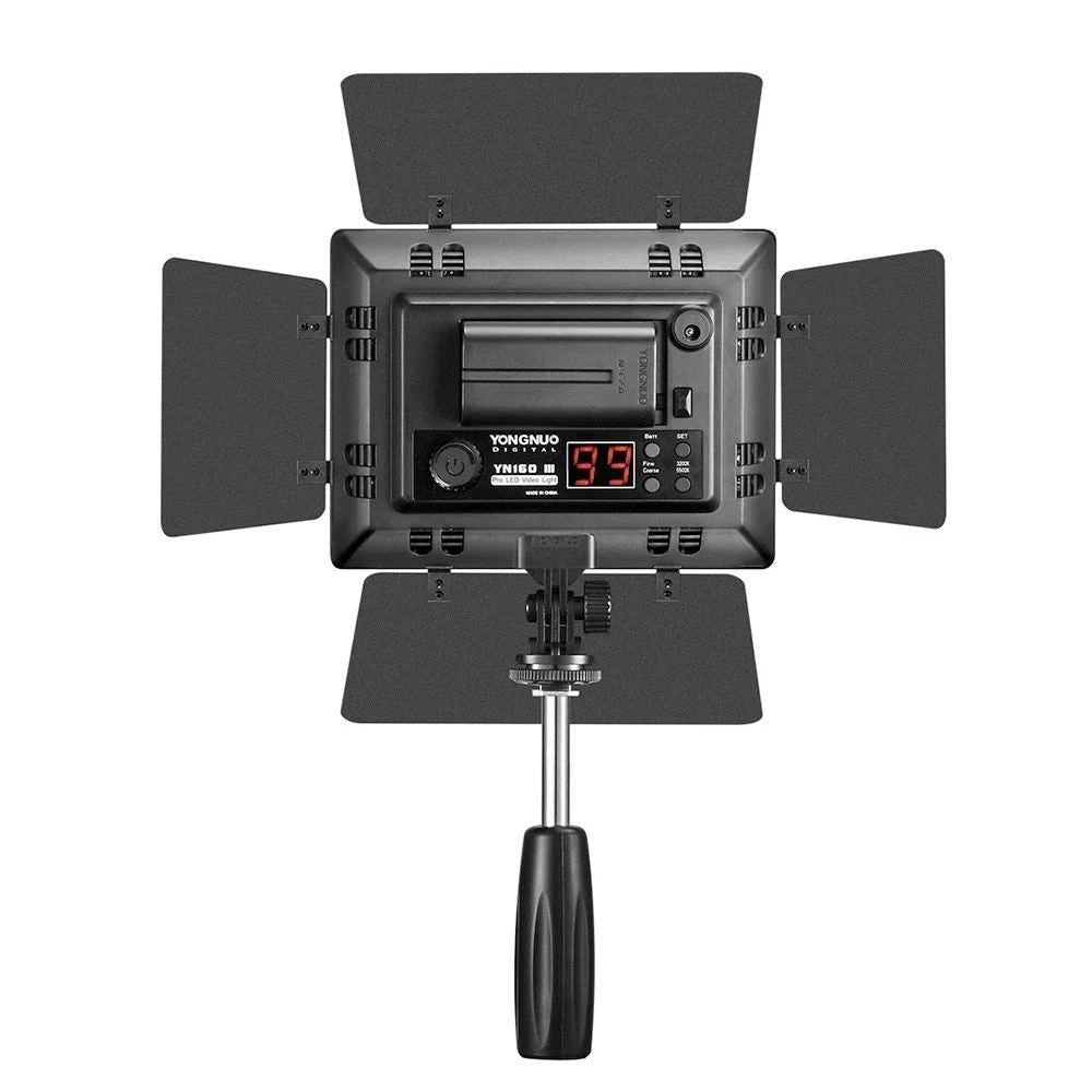 Video light lamp LED YN160 III 12W Light 192pcs color 3200-5500K