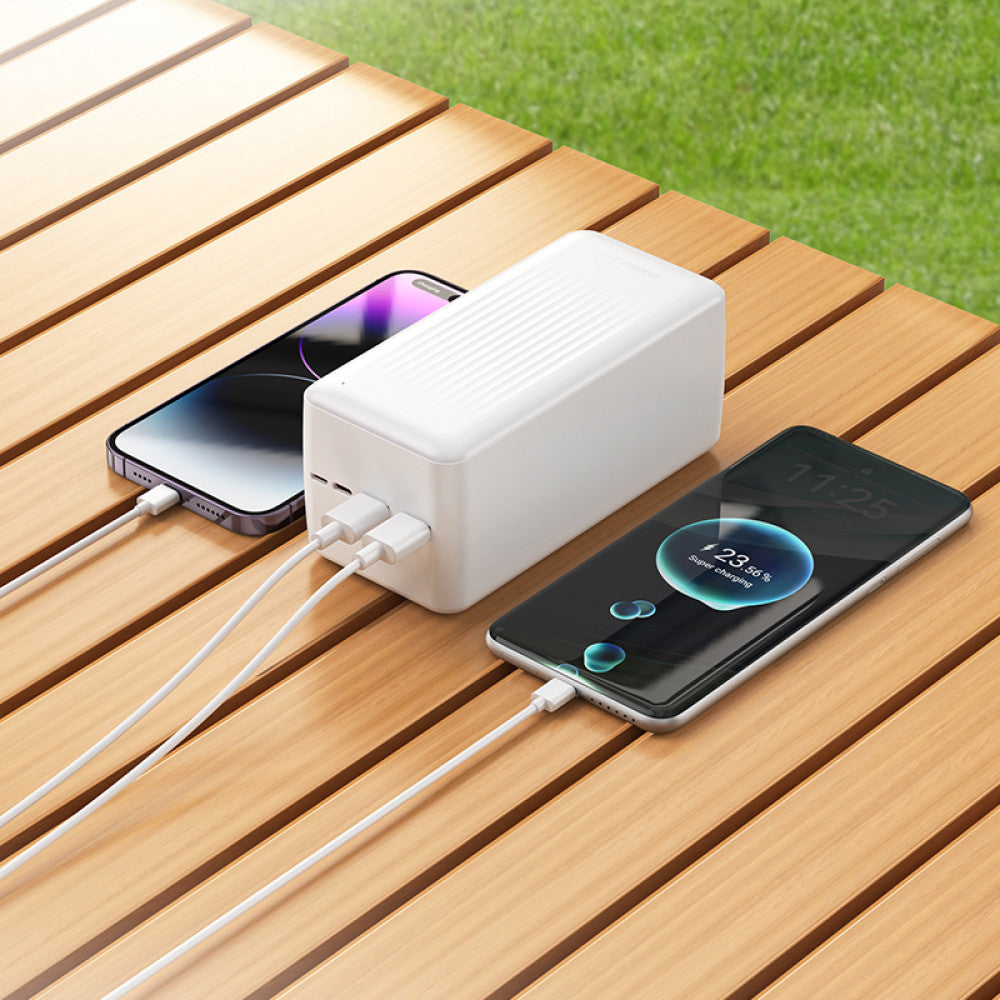 Power Bank | 50000 mAh | 22.5W| PD20W | — Borofone BJ80C  — White