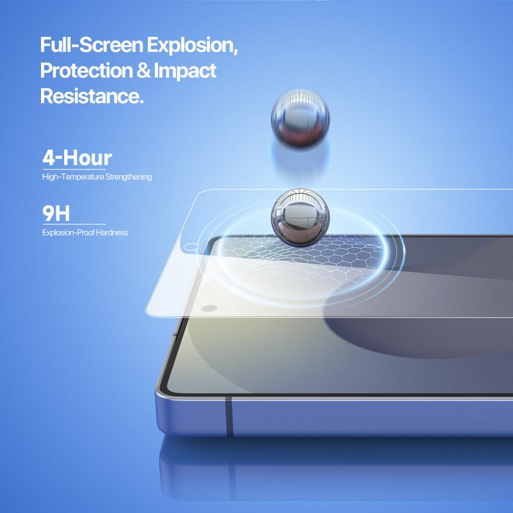 Захисне скло Roga Series 2.5D Tempered Glass Samsung S25 Ultra