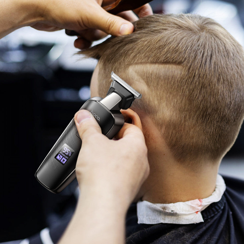 Hair Clipper - Hoco HP23 - Black