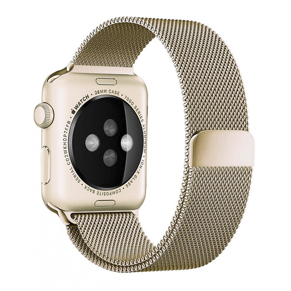 Ремінець Milanese Loop Apple Watch 38 mm 40 mm 41 mm Gold