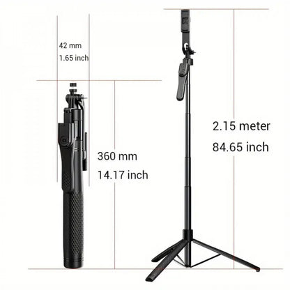 Monopod Tripod K29 ​​215cm Button Bluetooth