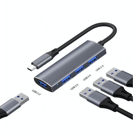 USB C HUB To 4 USB 4 PORT HUB 3.0