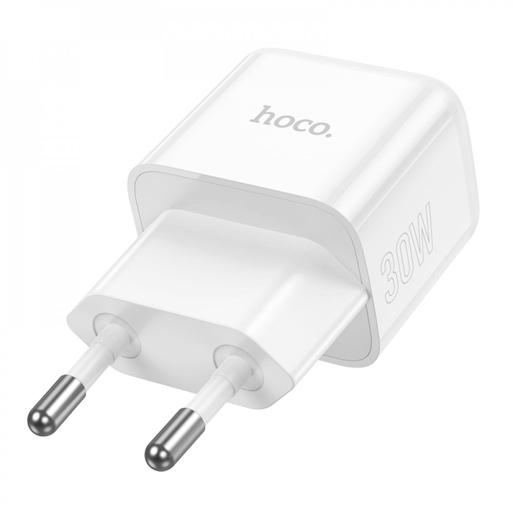 Home Charger 30W PD Hoco N32 Glory – white