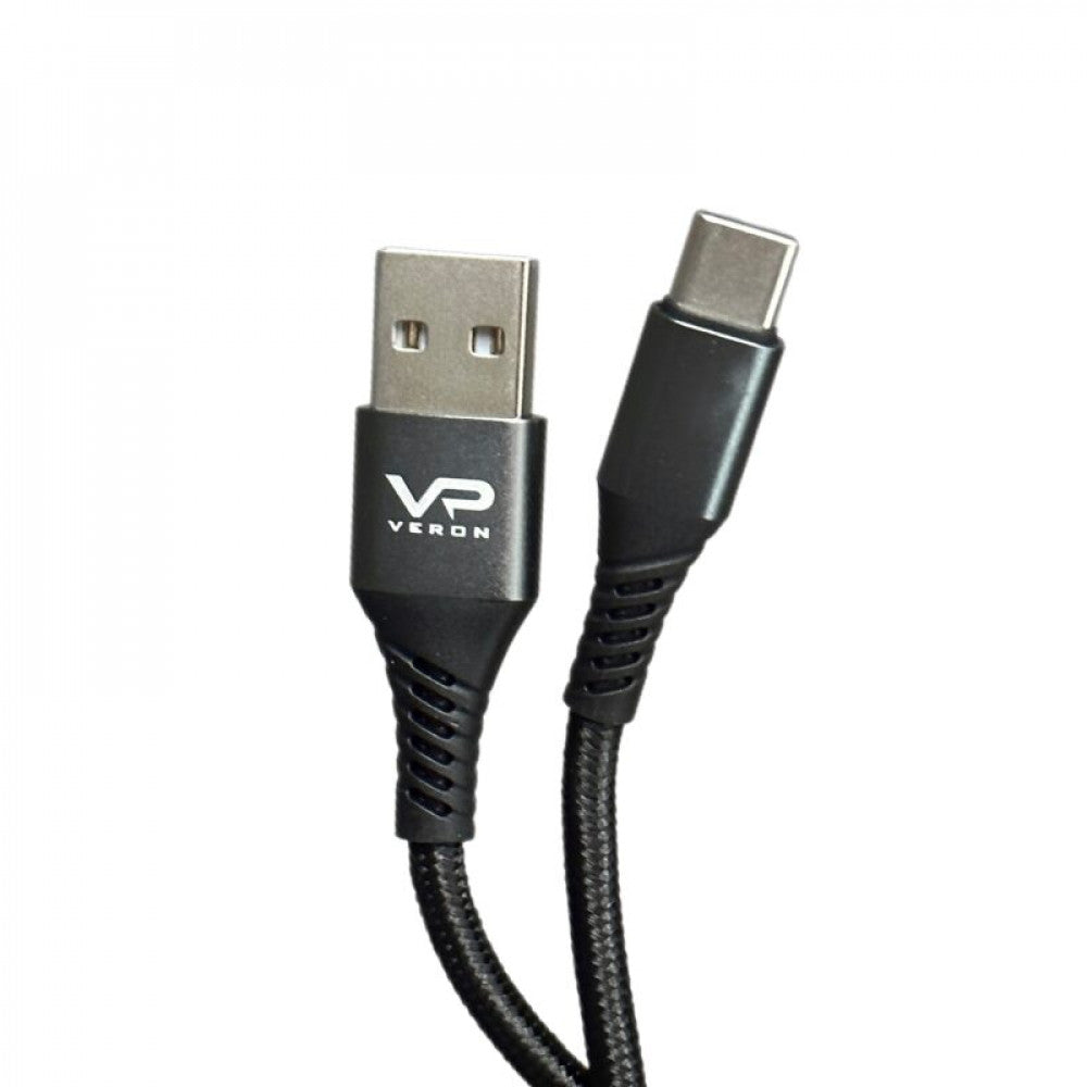 USB C cable 3A (2m) Veron NC09 Nylon