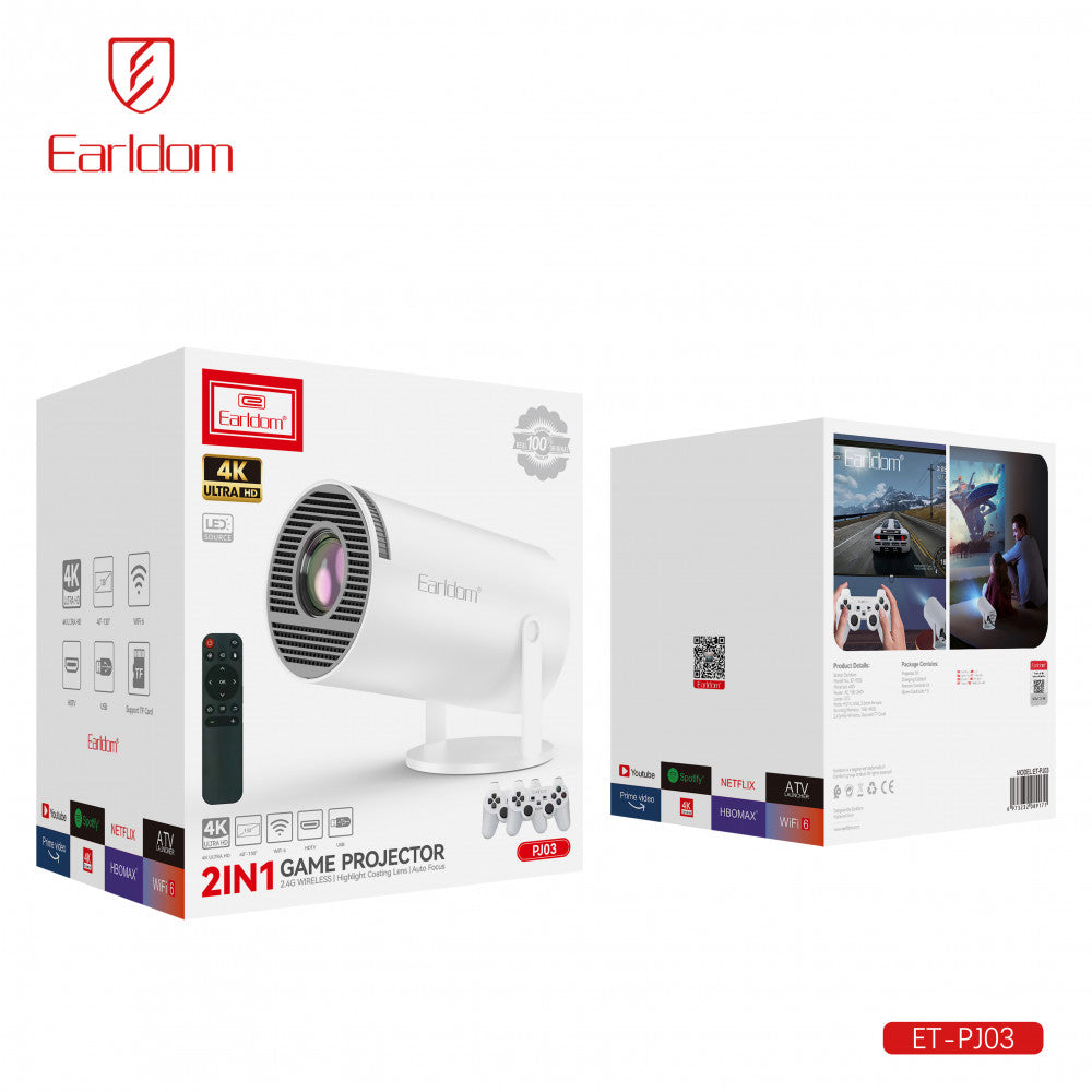 Умный проектор Earldom ET-PJ03