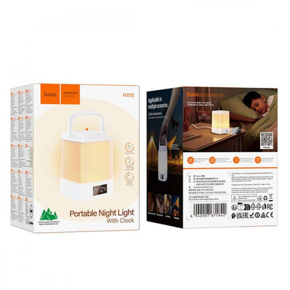 Цифровые часы с ночником Hoco HX15