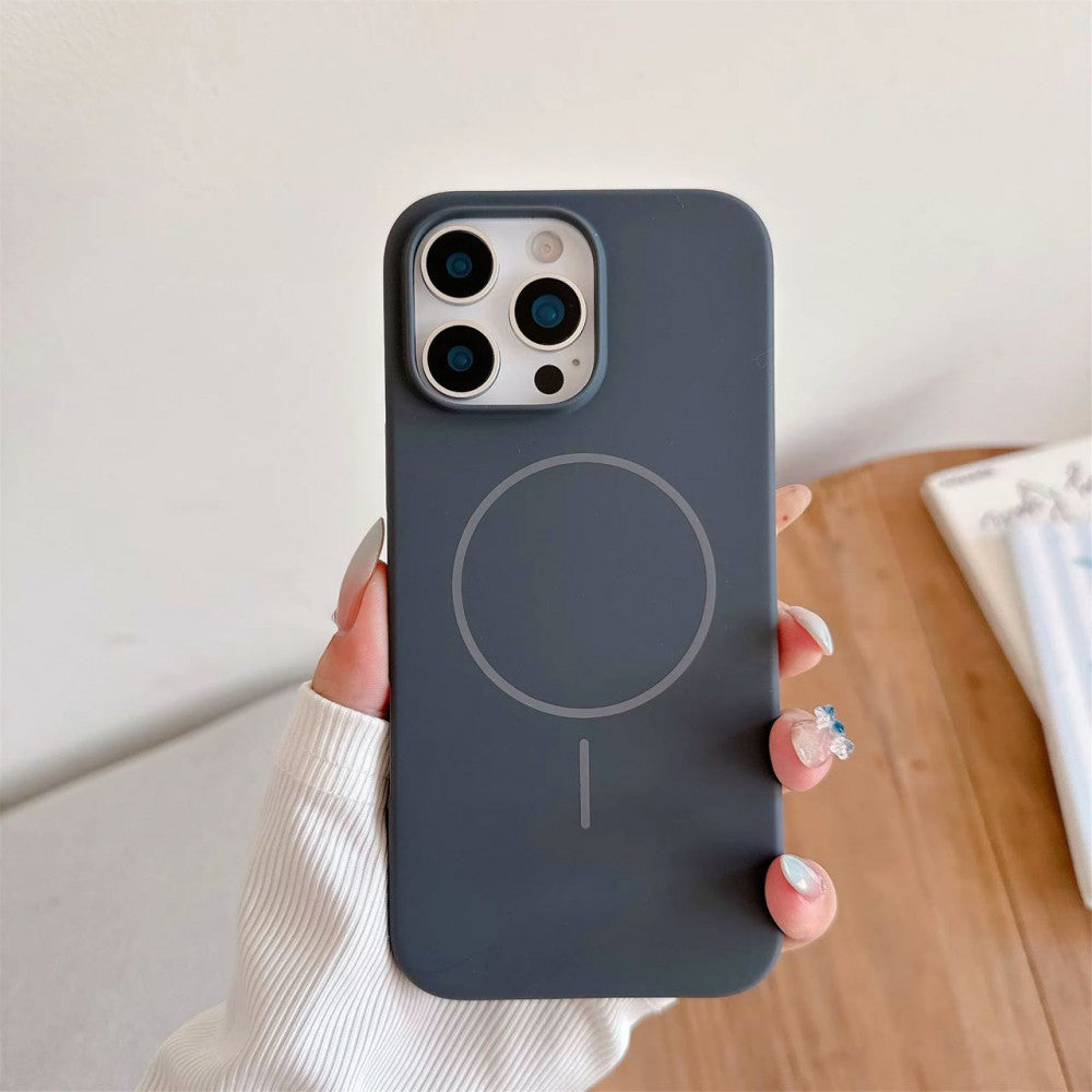 Silicone Case HC with MagSafe — iPhone 14 — Mellow Yellow