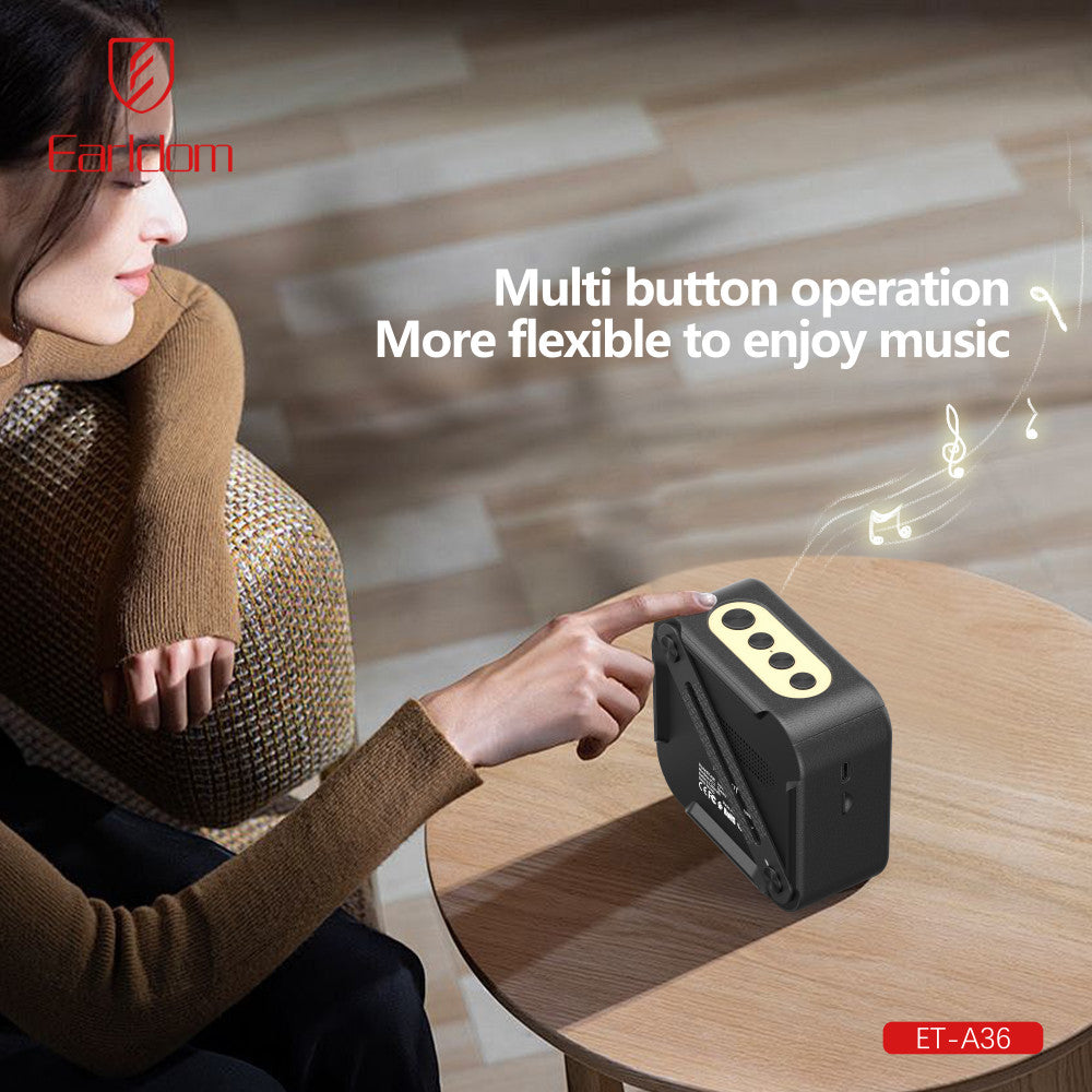 Портативна колонка Earldom ET-A36  — Milk White