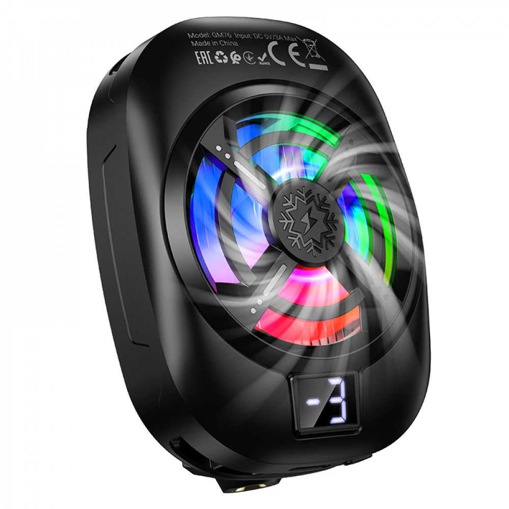 Портативный мини вентилятор Hoco GM76