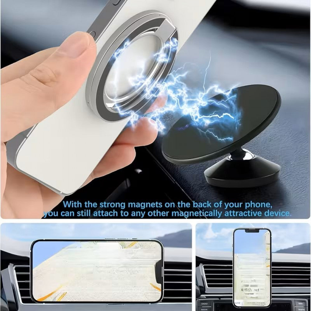 Підставка для телефону Ring With Magsafe ; Handcuff — Black