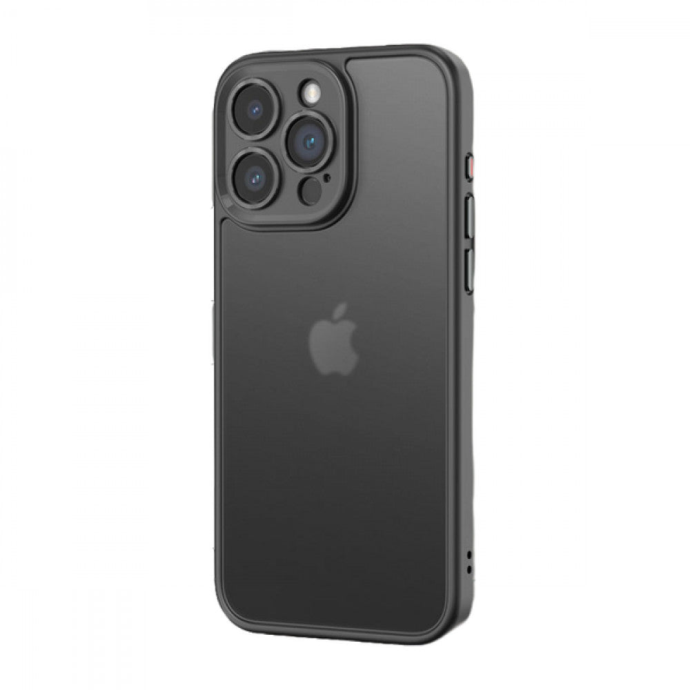 Rock Guard Touch Protection Case Anti-drop Lens Protection — iPhone 15  — Titanium Black