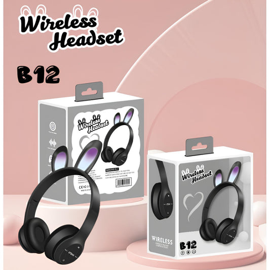 Bluetooth Headphones UK-B12 – Black