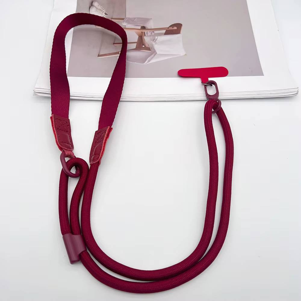 Ремешок для телефона на шею Oxford — Dark Red