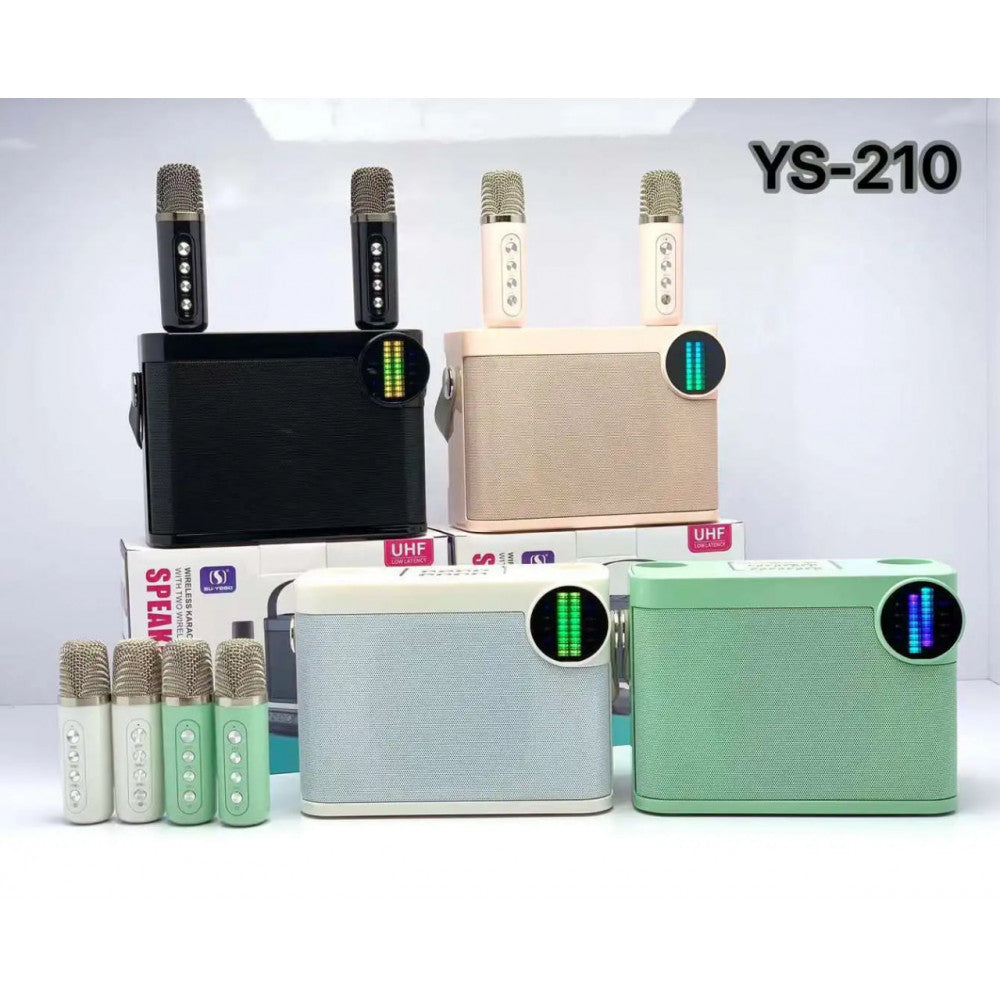 Bluetooth Speaker &amp; 2 Microphones - YS-210