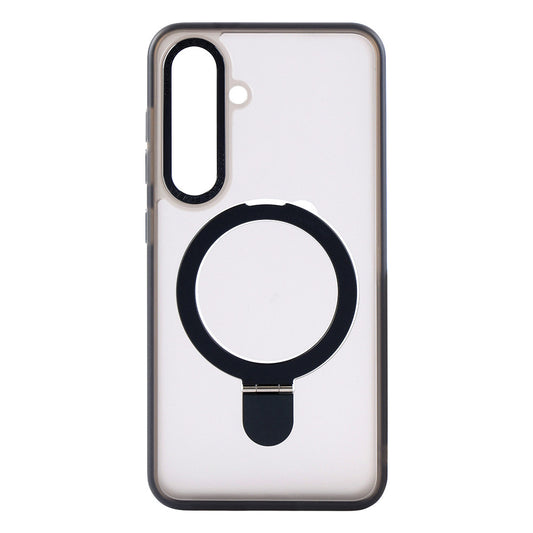 Matte Guard Ring Case With MagSafe Samsung S24 – Black