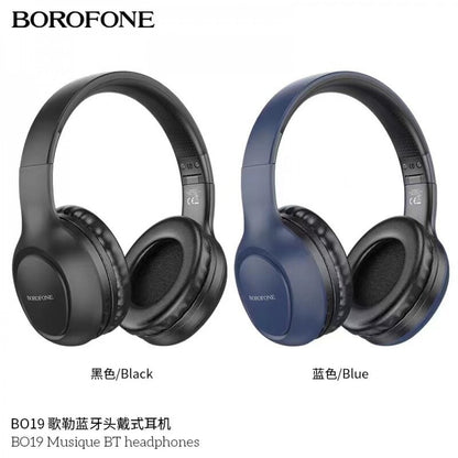 Навушники Bluetooth Borofone BO19 Musique — Black