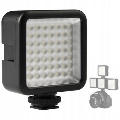 Video light lamp LED W49 5.5W LED49pcs color 2500-6500K CRI95+