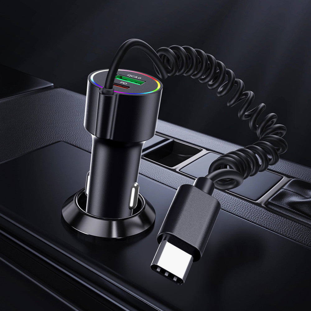 Car Charger 83W 1U 1C Earldom ES-CC44