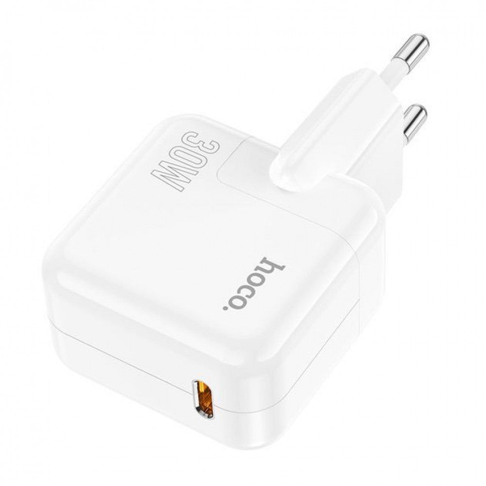 Home Charger | 30W | PD | QC3.0 – Hoco C112A – White