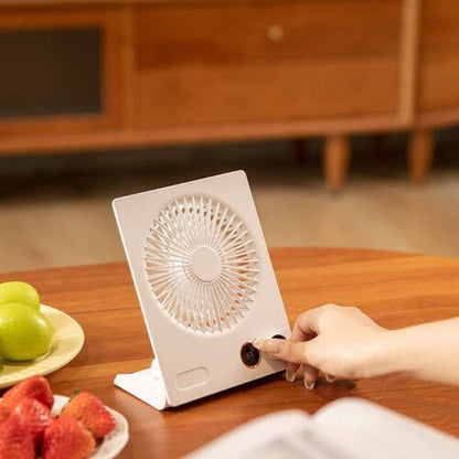 Портативный мини вентилятор WT-N15 White - 4000 mAh