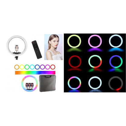 Лампа Кольцевая LED RL-18 RGB Original 46 cm 18" | 416 Lights