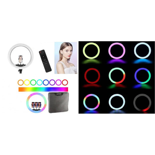 Лампа Кольцевая LED RL-18 RGB Original 46 cm 18" | 416 Lights