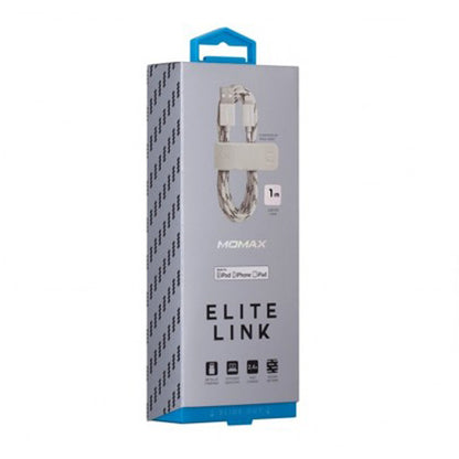 Lightning Cable 2.4A (0.18m) Momax DL5 — Rose