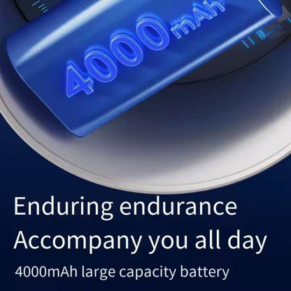 Портативный мини вентилятор WT-F70 White  - 4000 mAh