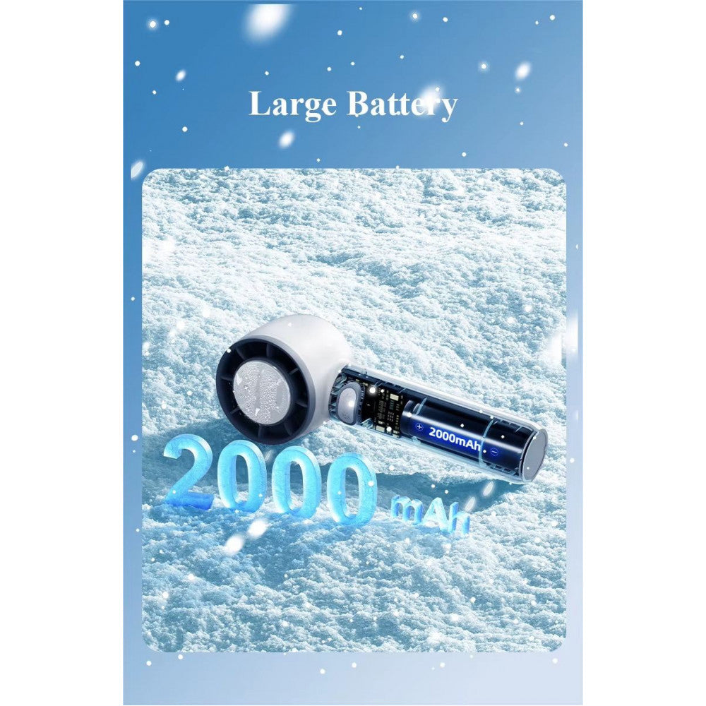 Портативный мини вентилятор L-01 -2000 mAh — White