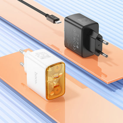 Home Charger | 45W | 2 PD – Hoco CS43A – Black