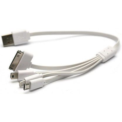 Cable 3 in 1 (L, M, D) 2A (1m) White